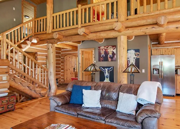 Log Home Stunning Views Hiking Fishing Paradise
