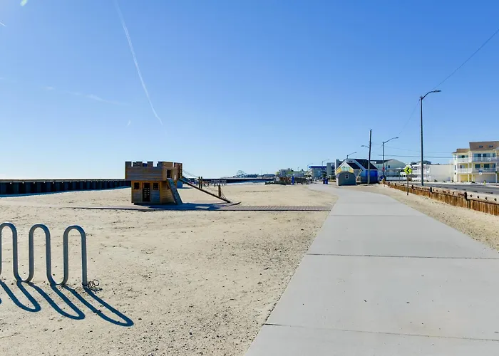 Beachfront North Wildwood Condo W/ Ocean Views!