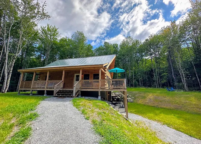 18Ha Log Home Close To Franconia Notch Privacy Fire Pit Wifi Pool Gym Passes