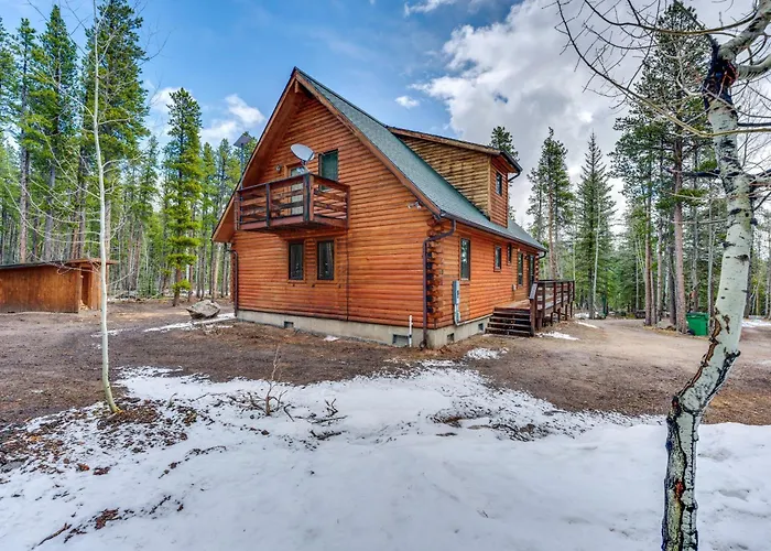 4 Mi To Rmnp: Allenspark Cabin W/ Wraparound Deck!