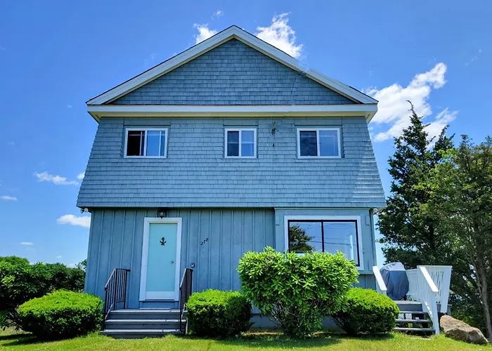 Waterfront Salt Pond House, Water View And Dock