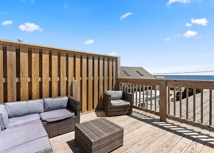 The Surf Ocean & Marsh Views Rooftop Deck