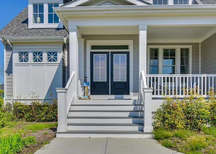 Near Beach & Trails: Elegant Home In Cape Charles!