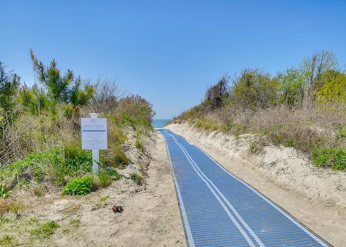 Near Beach & Trails: Elegant Home In Cape Charles!