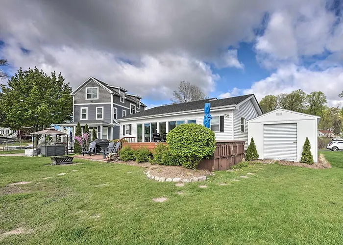 Lakefront Home W/ Boat Dock In Benton Harbor!