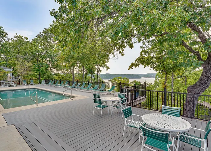 Dock, Boat Slip & View: Lakefront Tan-Tar-A Home!