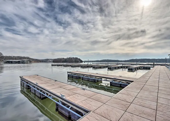 Dock, Boat Slip & View: Lakefront Tan-Tar-A Home!
