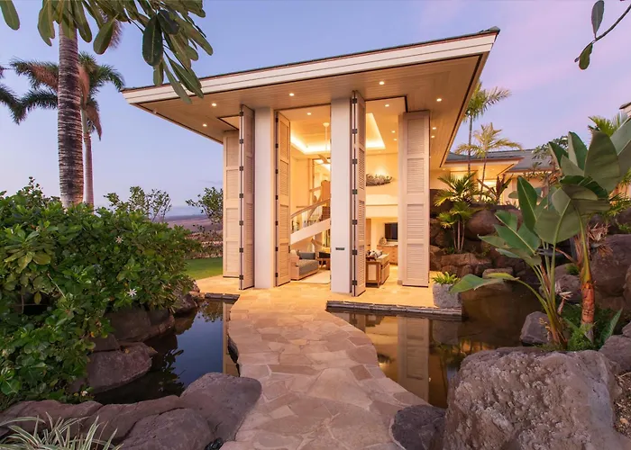 Experience Luxury At Hale 'O Ka La In Kamuela, Featuring 5 Bedrooms And Stunning Amenities.