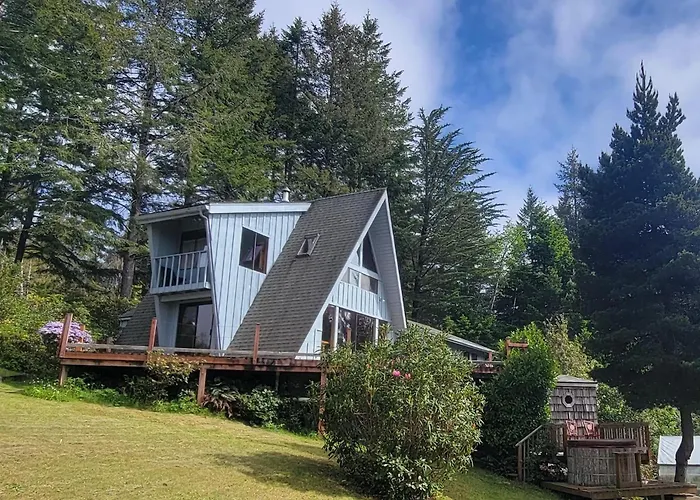 A-Frame Cabin With Sauna Deja Vu
