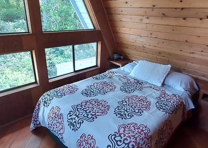 A-Frame Cabin With Sauna Deja Vu