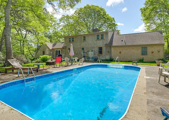 Game Room + Patio: Quiet Centerville Beach Base