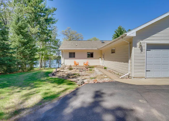 Spacious Lakefront New Auburn Home W/ Sunroom