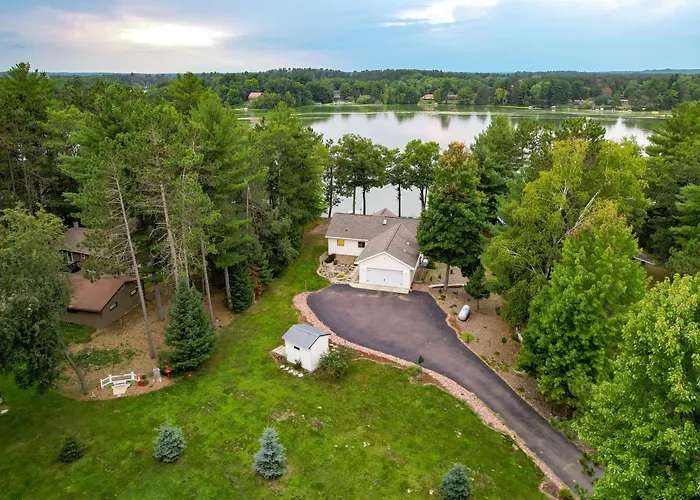Spacious Lakefront New Auburn Home W/ Sunroom