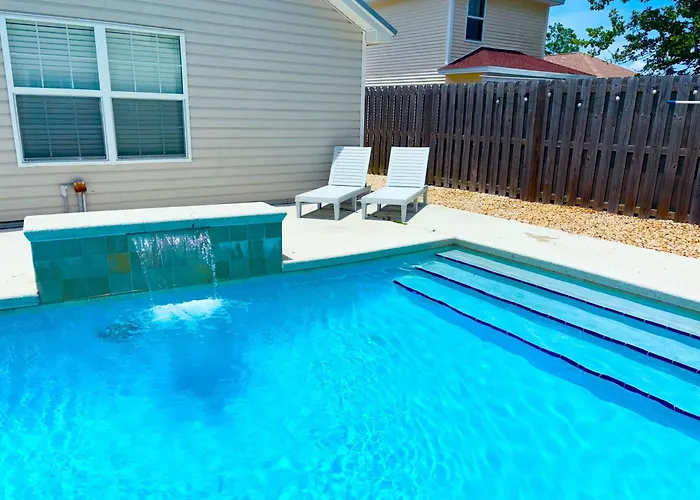 Luxe Pool Casita W Saltwater Pool 25 Min To Pcb