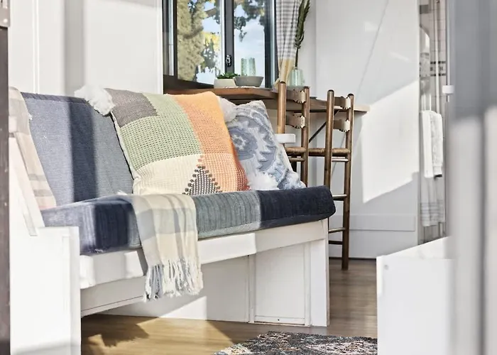 Rooftop Spa Tiny Cargo Home Farm Experience