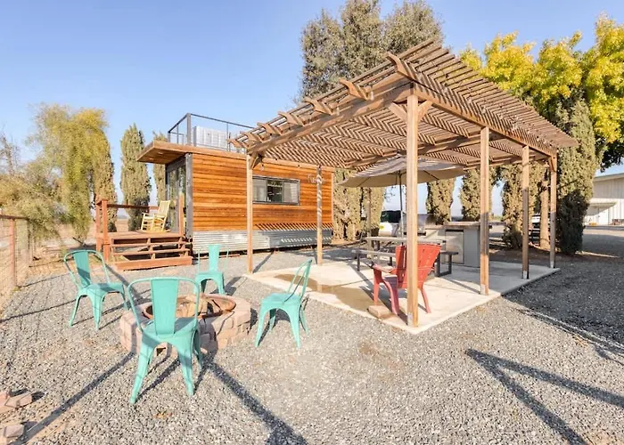 Rooftop Spa Tiny Cargo Home Farm Experience