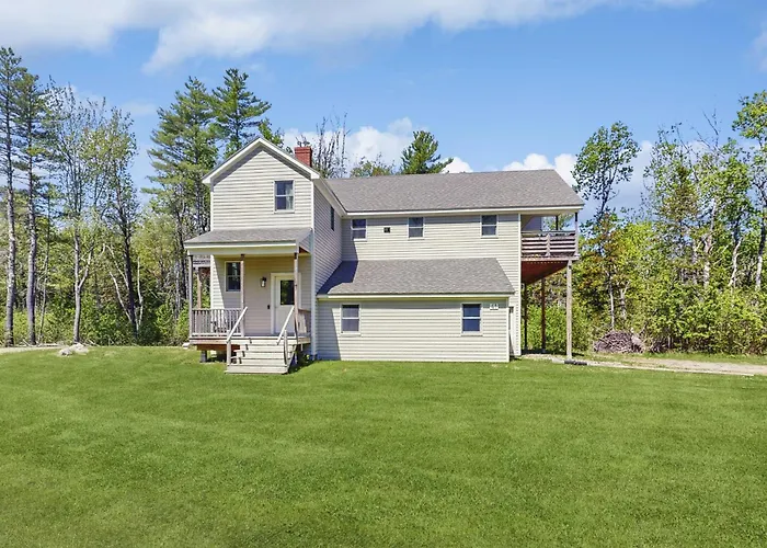 Modern Farmhouse With Deck, Firepit, & Balcony