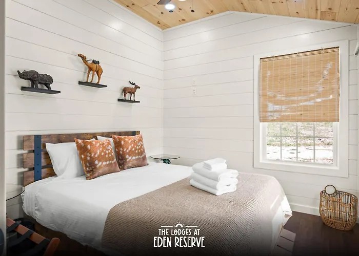 5 Neighboring Cabins At Eden Reserve - Front Five