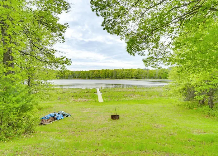 Secluded Lakefront Gem On 300 Acres In Webster