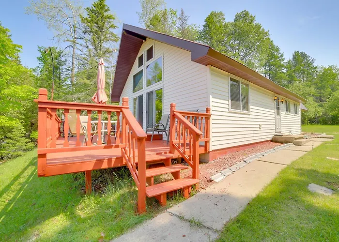 Escanaba River Getaway: Fish, Hike & Ski!