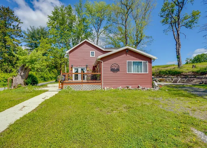 4 Mi To Dtwn Catskill: Mtn-View Home