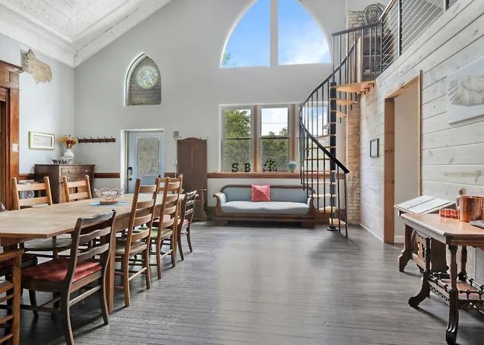 Holy Smokes, What A Stay! Spacious Church Convert