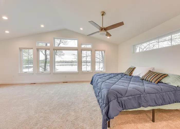 Lakefront Burlington Vacation Rental: Dock + Beach