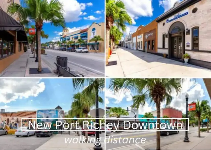 1 Block To Downtown - 7 Min To Beach - King Bed & Free Parking