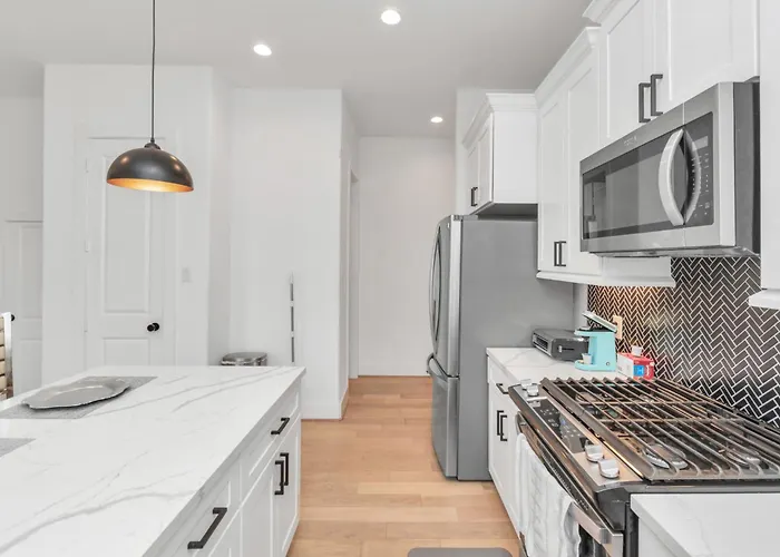 Tranquil Downtown Escape With Backyard