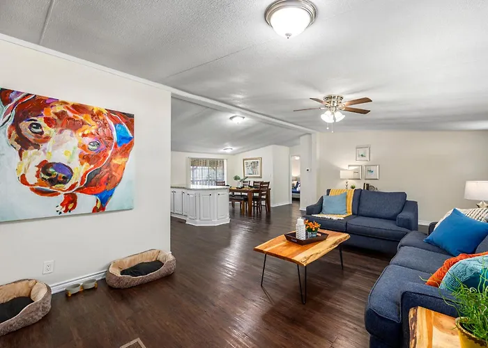 Accessible 3Br Home Sleeps 12, Pet-Friendly, Near Lake Conroe