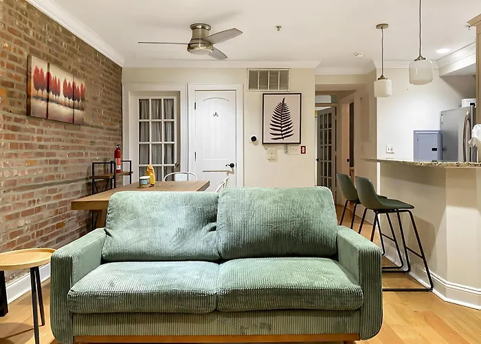 Corporate Housing, Upgraded Condo Downtown Hoboken