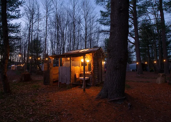 Outlier Inn Vintage Trailer Upstate Catskills Farm