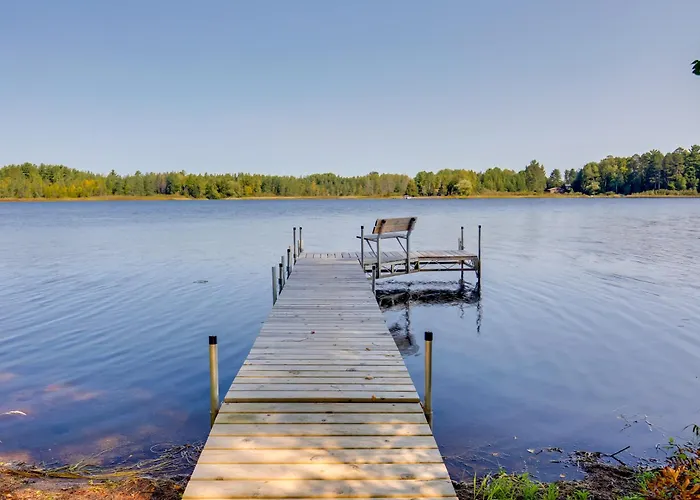 Cozy Lakefront Cabin W/ Indoor Gas Fireplace!