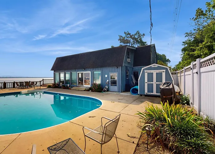 Pool, Dock! Group Getaway On Chowan River