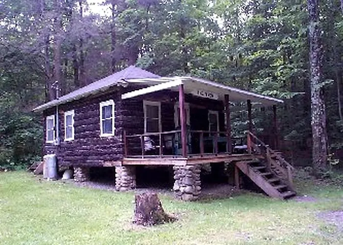 Beautiful Log Cabin Rental In Harveys Lake Near Back Mountain, Pennsylvania