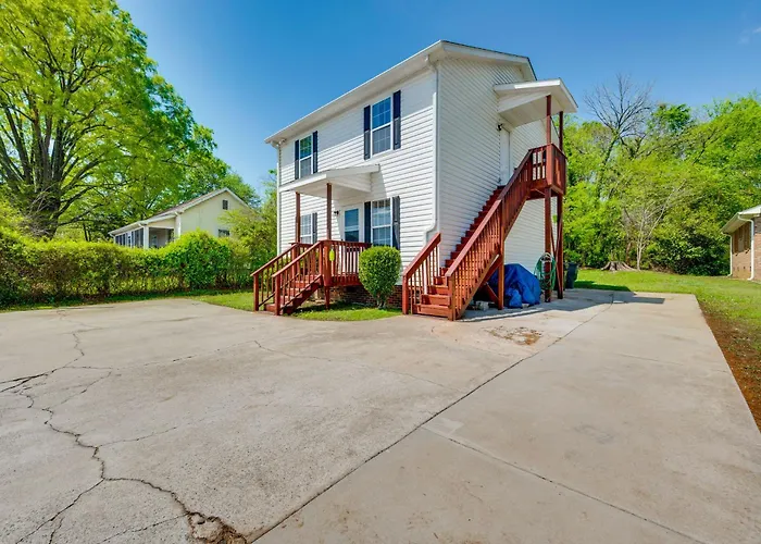 Near Speedway & Shops: Concord Apt W/ Shared Yard!