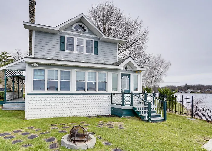 Lake Views & Dock Access - Pittsfield Cottage!