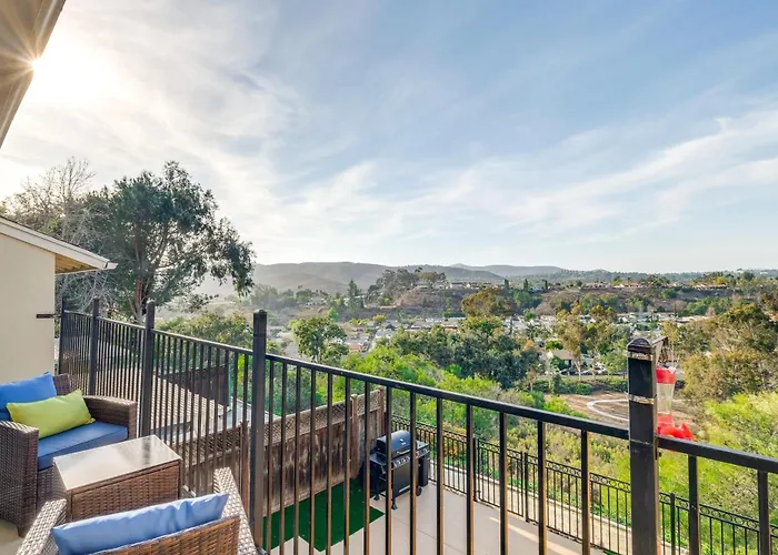 Balconies & Views: Modern Abode In Poway!