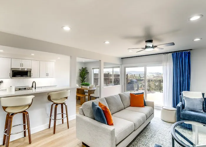 Balconies & Views: Modern Abode In Poway!