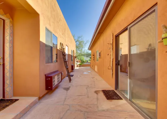 Patio W/ Views: 'El Encanto' At Full Circle Ranch!