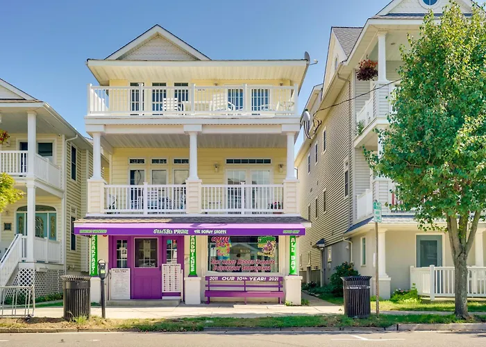 Sunny Ocean City Retreat ~ Qtr-Mi To Beach!