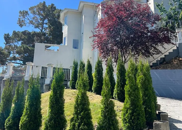 Big Bright Burlingame Hills Bay View Home