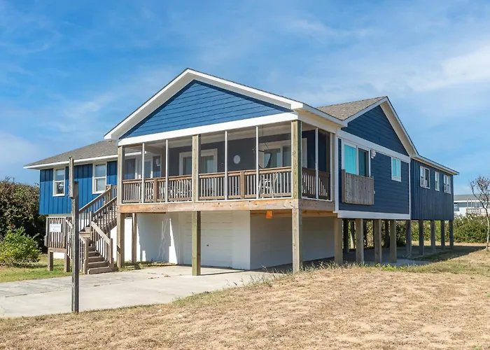 Laughing Place - Southern Shores, 175 Ft To Beach, Pool Table, Pets Ok, Flex Stays
