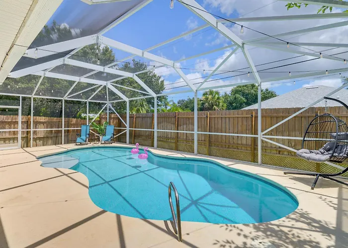 Family Getaway W/ Backyard Oasis In Vero Beach!