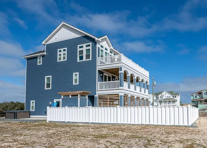 Carova Time - 4X4 Carova Beach, Semi-Oceanfront, Pool, Hot Tub, Pool Table, Flex Stays