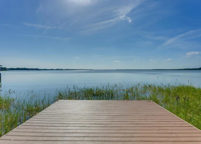 Dora Canal Views & Shared Dock: Apt In Tavares!