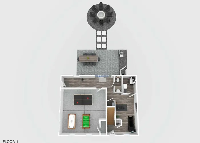 Game Room Home Gym 1 Mile To Beach