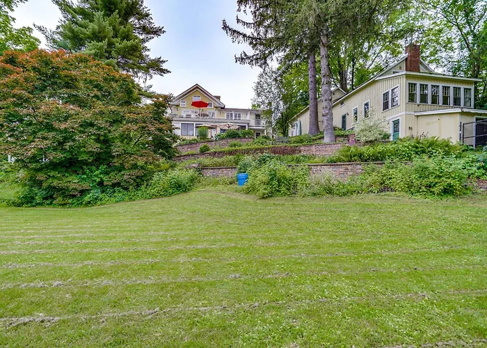 Steps To Downtown Stockbridge: Home W/ Patio!