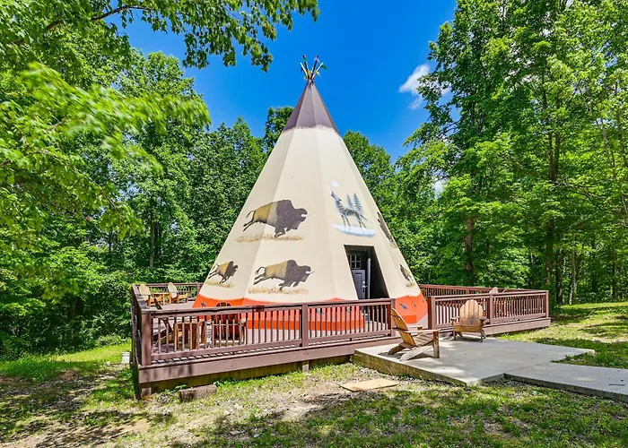 5 Mi To Mammoth Cave Np: Teepee Studio Escape