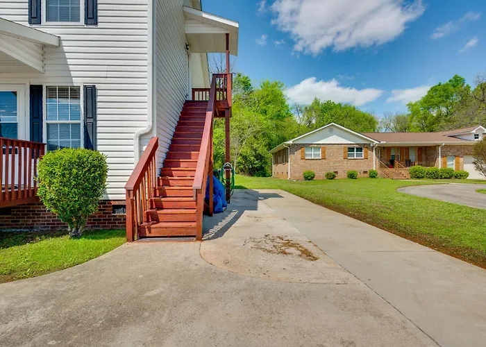 Near Speedway & Shops: Concord Apt W/ Shared Yard!